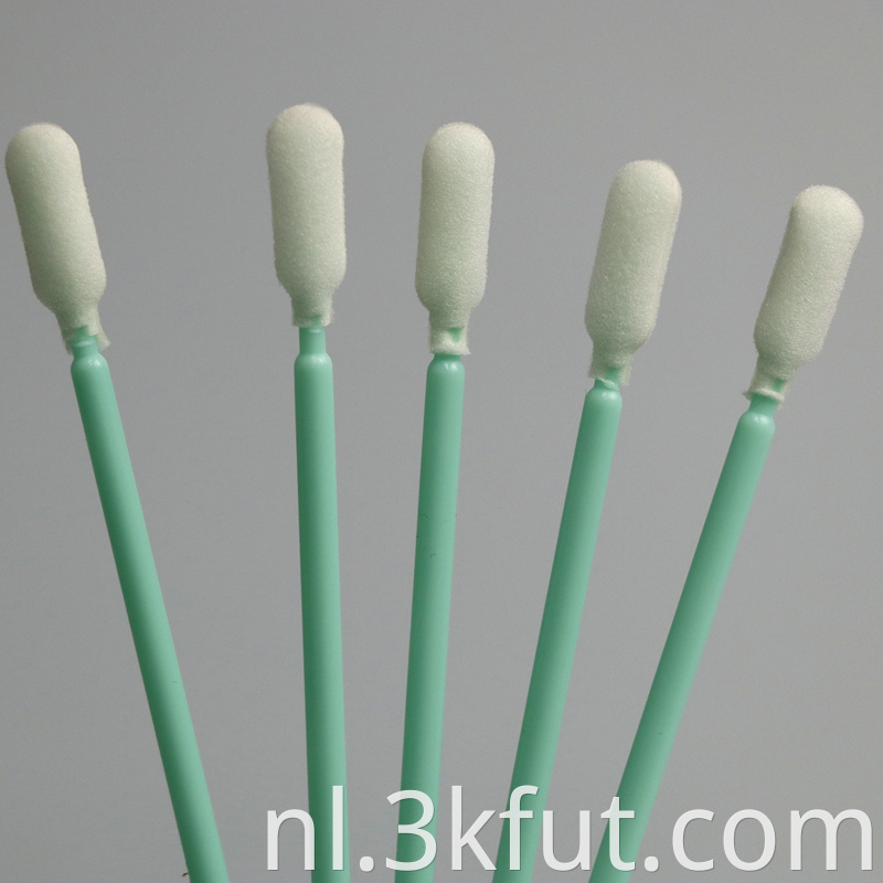 Clean foam swab